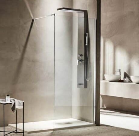WALK-IN ΣΤΑΘΕΡΟ ΠΑΝΕΛ CHROME