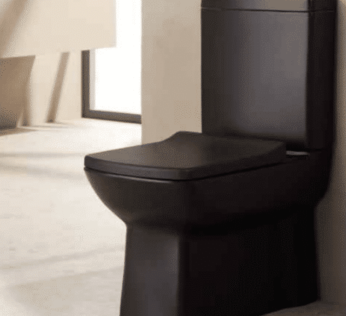 QUADRO – SET BACK TO WALL BLACK MATT