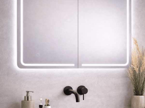 ΔΙΠΛΟ ΝΤΟΥΛΑΠΙ ΜΠΑΝΙΟΥ ΜΕ LED ΚΑΘΡΕΦΤΗ ΜC8060 TOUCH ANTI-FOG IP44 80X60