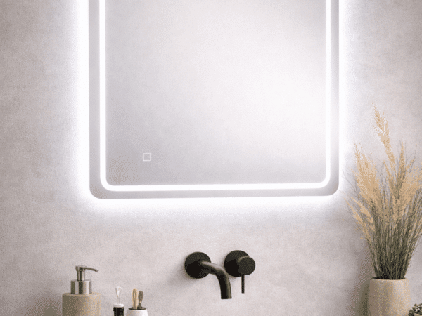 ΝΤΟΥΛΑΠΙ ΜΠΑΝΙΟΥ ΜΕ LED ΚΑΘΡΕΦΤΗ ΤOUCH ANTI-FOG 60X60 IP44