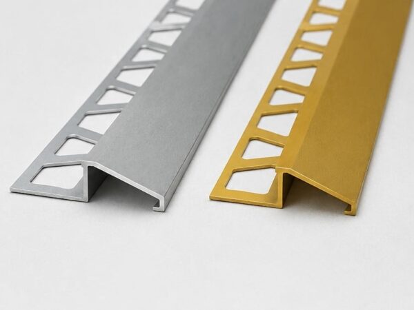 Προφίλ Αλουμινίου για Διαφορά Ύψους 10 mm Silver 270 cm